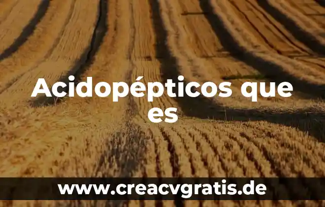 Que es condena de costas 5 Acidopépticos que es