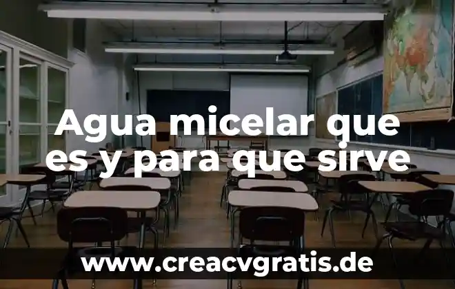 Que es agua micelar precio 6 Agua micelar que es y para que sirve