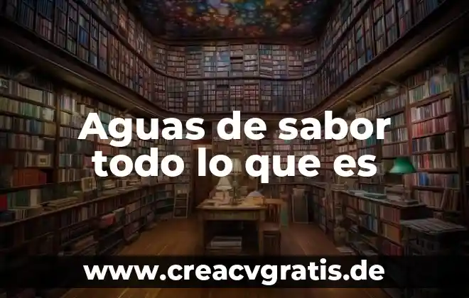 Y le dio un nombre que es sobre todo nombre 5 Aguas de sabor todo lo que es