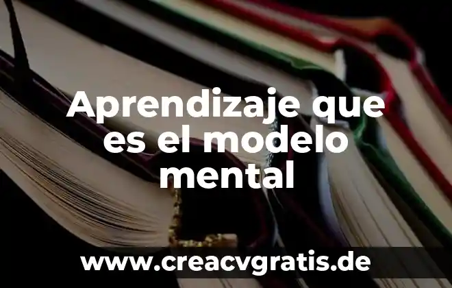 Qué es la lógica deóntica mapa mental 5 Aprendizaje que es el modelo mental