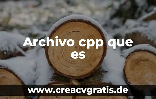 Que es un archivo oculto 6 Archivo cpp que es