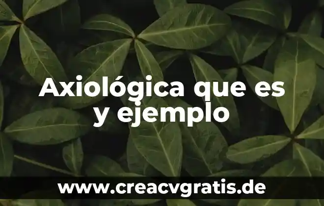 Que es solucion concentrada y ejemplo 4 Axiológica que es y ejemplo