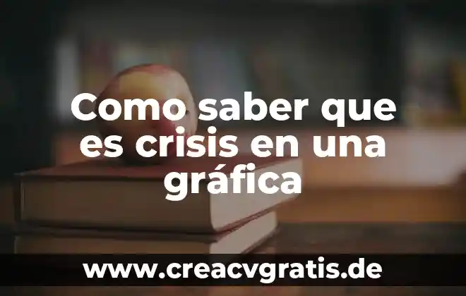 Que es la crisis en la filosofia 3 Como saber que es crisis en una gráfica