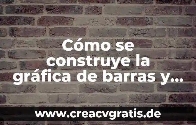 Que es uns grafica de barras 3 Cómo se construye la gráfica de barras y qué es
