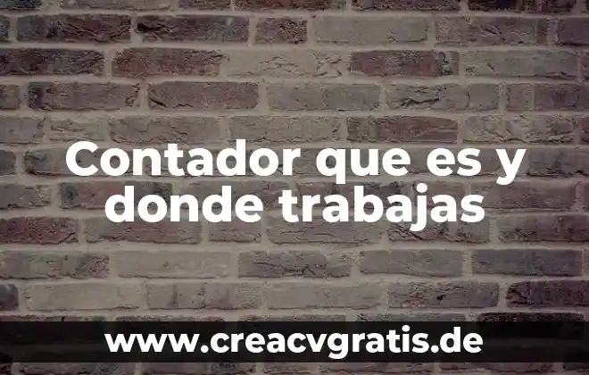 Qué es el código de ética profesional del contador 3 Contador que es y donde trabajas