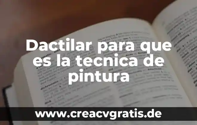 Que es un arte gotico pintura i importante 6 Dactilar para que es la tecnica de pintura