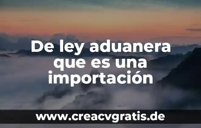 Principio de progresividad de la ley que es 7 De ley aduanera que es una importación