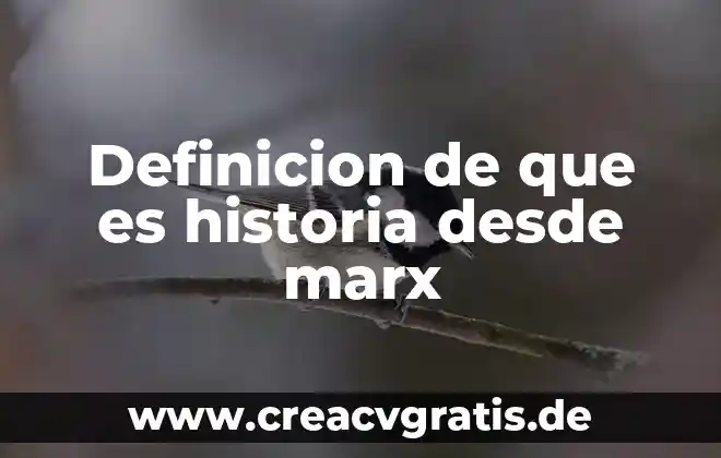 Definicion que es un argumento deductivo 7 Definicion de que es historia desde marx
