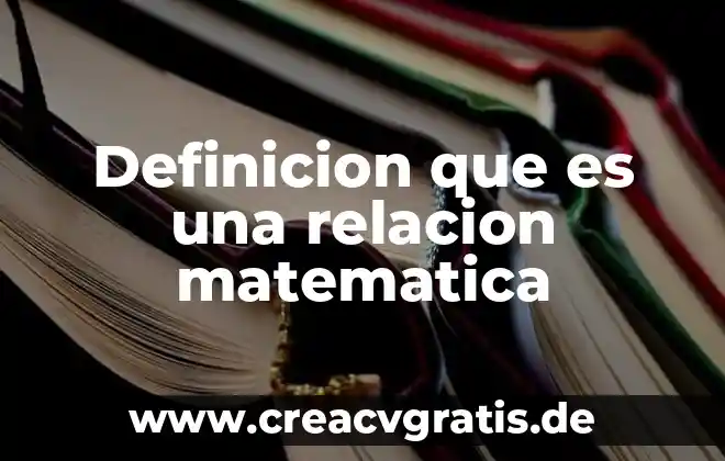 Que es monto y capital en matematica financiera 8 Definicion que es una relacion matematica