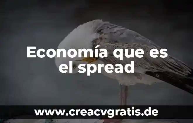 Que es censo de economia 4 Economía que es el spread
