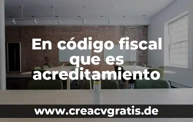 Para que es el codigo 10930 oculto 7 En código fiscal que es acreditamiento