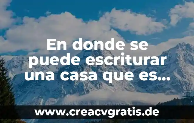Que es el hipo puede causar la muerte 7 En donde se puede escriturar una casa que es herencia