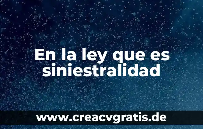 Principio de progresividad de la ley que es 4 En la ley que es siniestralidad