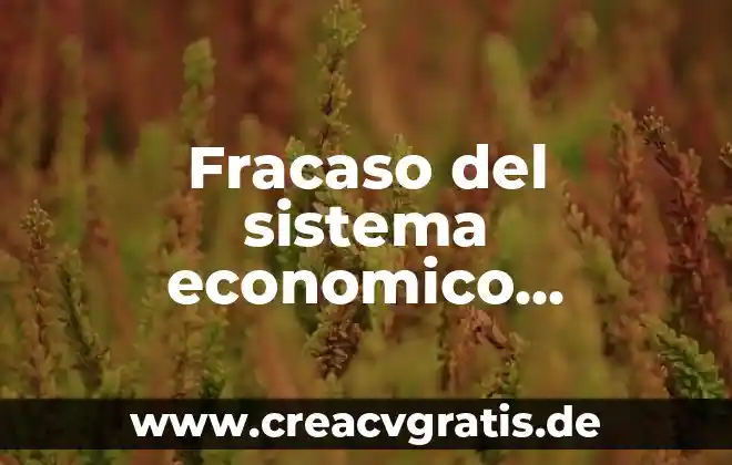 Que es un sistema de interes compuesto 8 Fracaso del sistema economico socialista que es yahoo