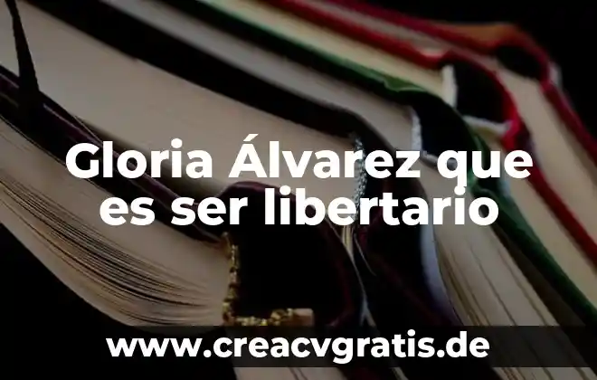 Que es ser espiritual pero no religioso 6 Gloria Álvarez que es ser libertario