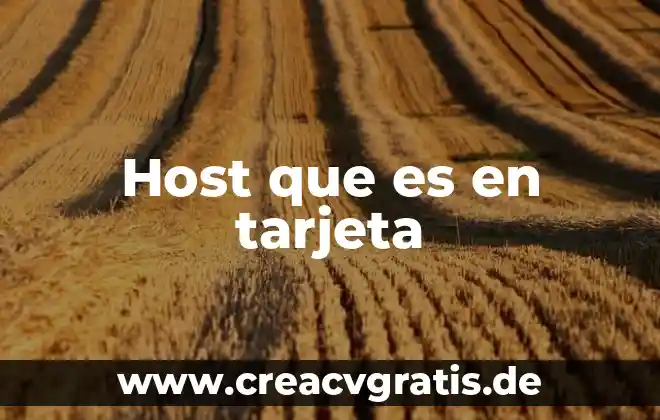 Host de servicio sysmain que es 3 Host que es en tarjeta