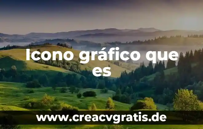 Que es una fuente de tipo grafico 6 Icono gráfico que es