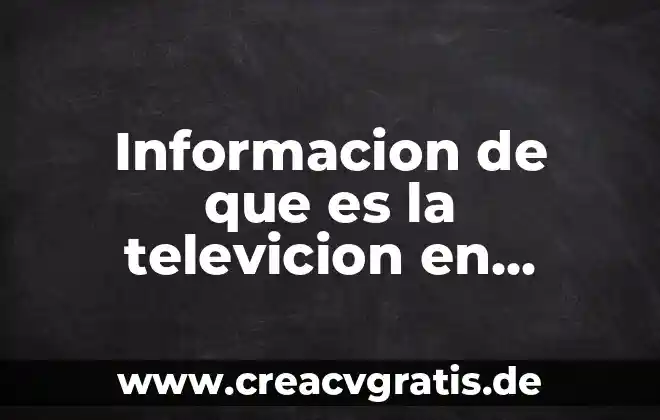 Qué es fyi en inglés 6 Informacion de que es la televicion en ingles y español