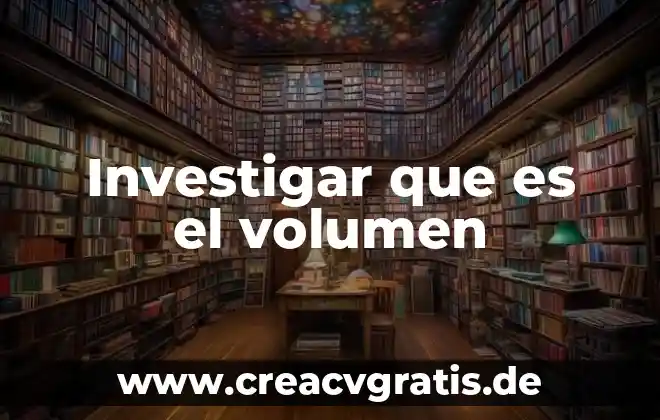 Qué es el dinero según József Robert 7 Investigar que es el volumen