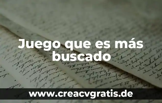 Que es juego de laberinto 4 Juego que es más buscado