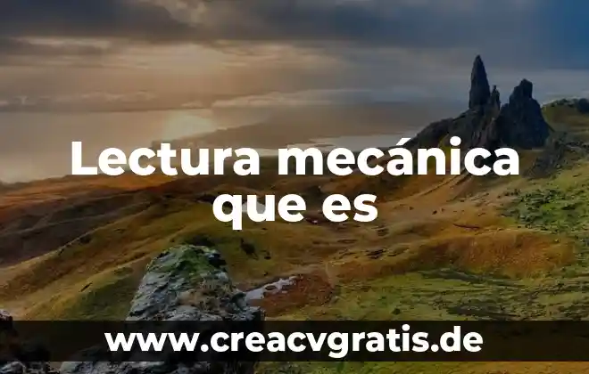 Que es la fuerza conservativa en mecanica 5 Lectura mecánica que es