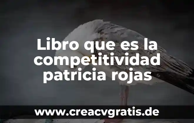Que es bueno para piquetes de hormigas rojas 3 Libro que es la competitividad patricia rojas