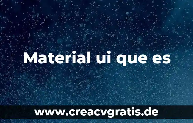 Que es un animal segmentado 3 Material ui que es
