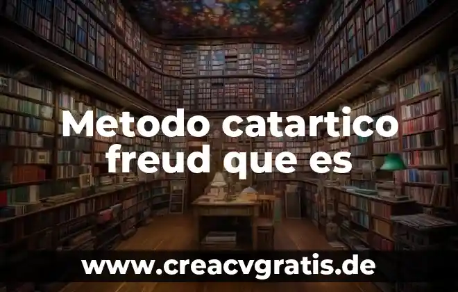 Que es la psicología de las masas según freud 5 Metodo catartico freud que es