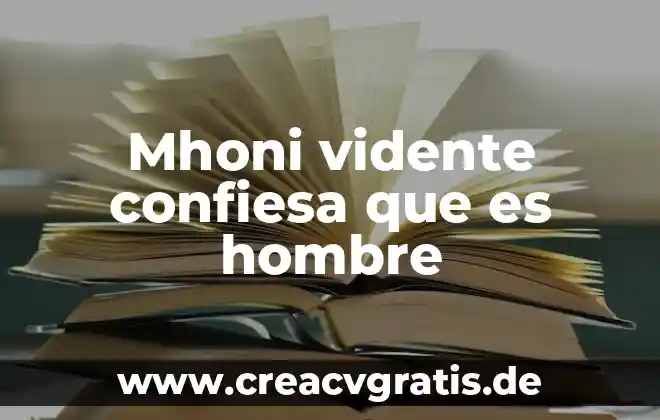Que es el plan de alcance de un proyecto 6 Mhoni vidente confiesa que es hombre
