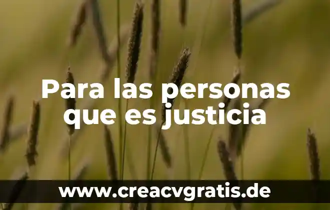 Que es una donación personas no lucrativas 6 Para las personas que es justicia