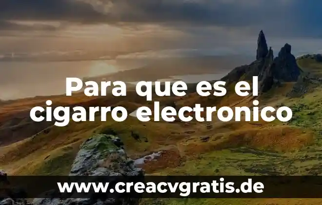 Que es comercio electronico dhl 8 Para que es el cigarro electronico