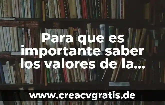 Que es emision de valores 8 Para que es importante saber los valores de la democracia
