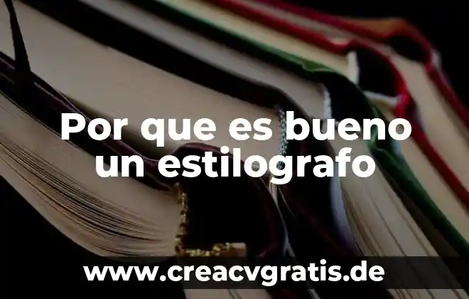 Que es bueno para deshinchar los pies en el embarazo 5 Por que es bueno un estilografo
