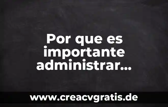 ¿Qué es más fácil administrar VMware o OpenStack? 3 Por que es importante administrar nuestro tiempo