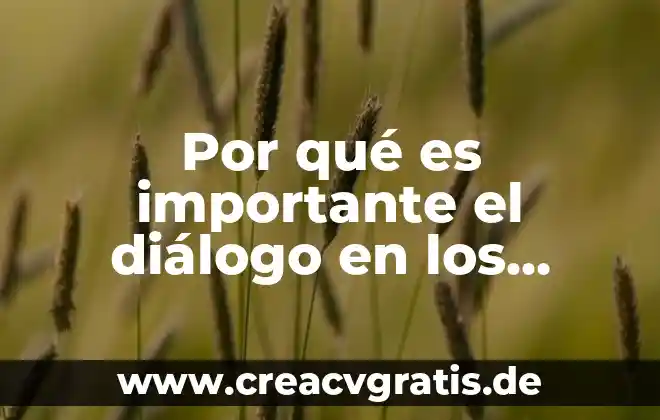 Por que es importante la limpieza en los espacios publicos 8 Por qué es importante el diálogo en los asuntos públicos