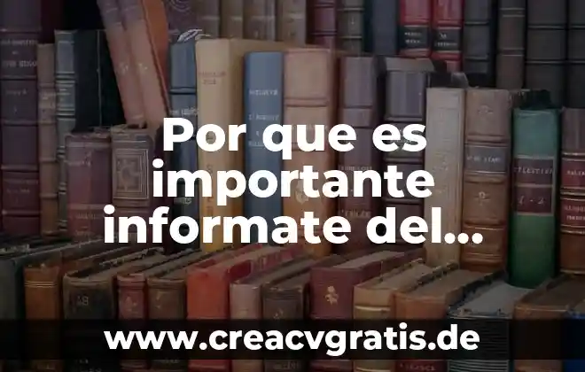 Por qué es importante la aplicación de nombres científicos 6 Por que es importante informate del credito hipotecario