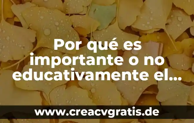 Por que es importante el ser loli 4 Por qué es importante o no educativamente el beisbol