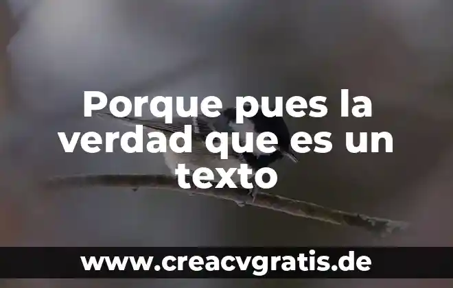 Que es el teatro y porque es importante 8 Porque pues la verdad que es un texto