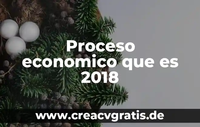 Que es un proceso de emplazamiento 6 Proceso economico que es 2018