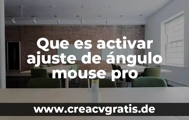 Que es angulo central en circulo concepto 3 Que es activar ajuste de ángulo mouse pro