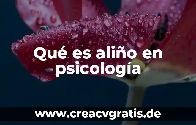 Qué es la manía en psicología 5 Qué es aliño en psicología