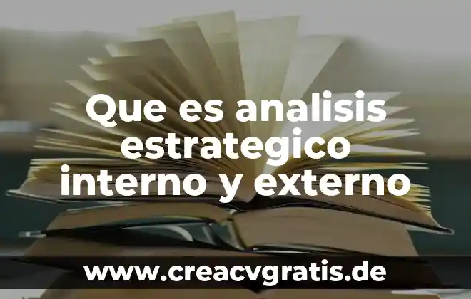 Qué es derecho externo público 8 Que es analisis estrategico interno y externo