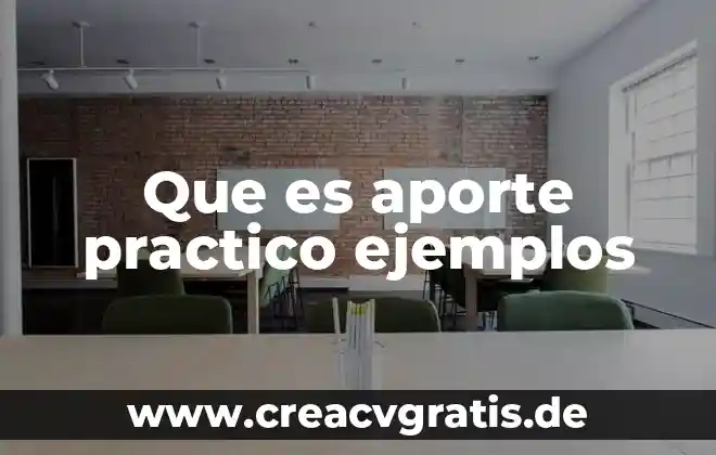 Qué es un depósito efectivo práctico 5 Que es aporte practico ejemplos