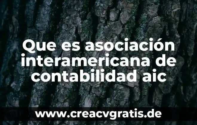 Que es el curriculum en espiral ejemplo 4 Que es asociación interamericana de contabilidad aic