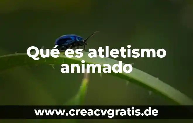Personaje animado que es tragon 3 Qué es atletismo animado