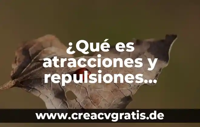 Que es pintar con agua 4 ¿Qué es atracciones y repulsiones eléctricas?