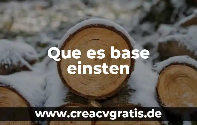 Qué es mejor bb cream o base 5 Que es base einsten