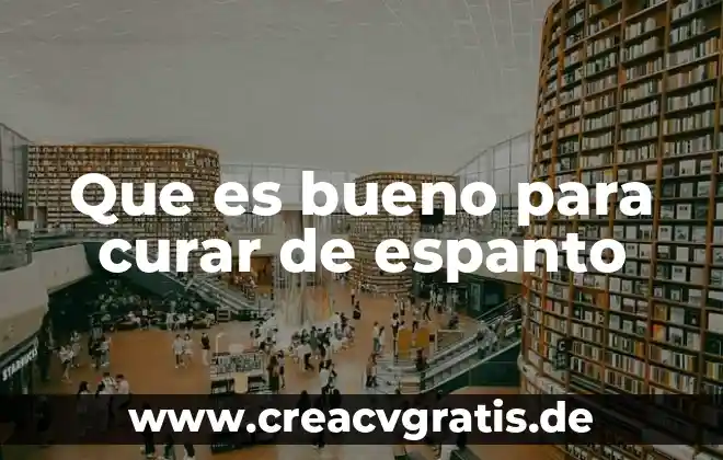 Que es bueno para regular la sangre 8 Que es bueno para curar de espanto