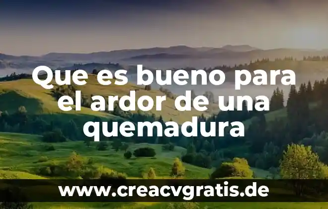 Que es cuando haces orinar con sangre y ardor 5 Que es bueno para el ardor de una quemadura