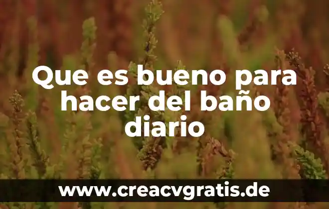 Que es mejor tirar el papel de baño 5 Que es bueno para hacer del baño diario